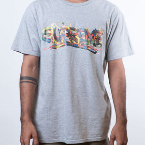 Supreme Paint Logo Tshirt