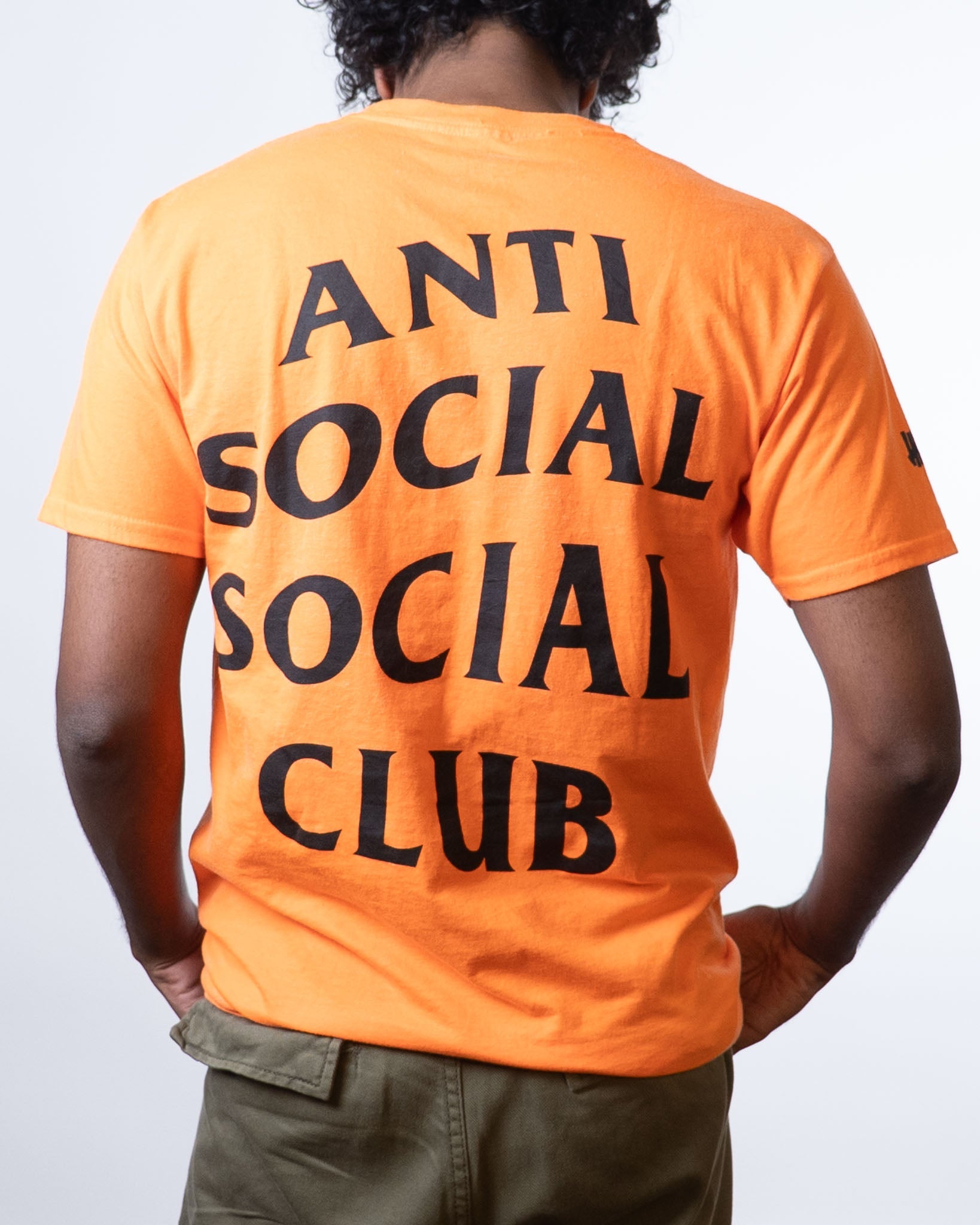 Anti Social Social Club Paranoid Orange Tee