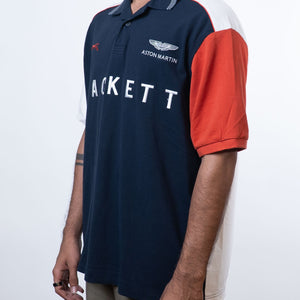 Hackett Aston Martin Navy Blue Polo
