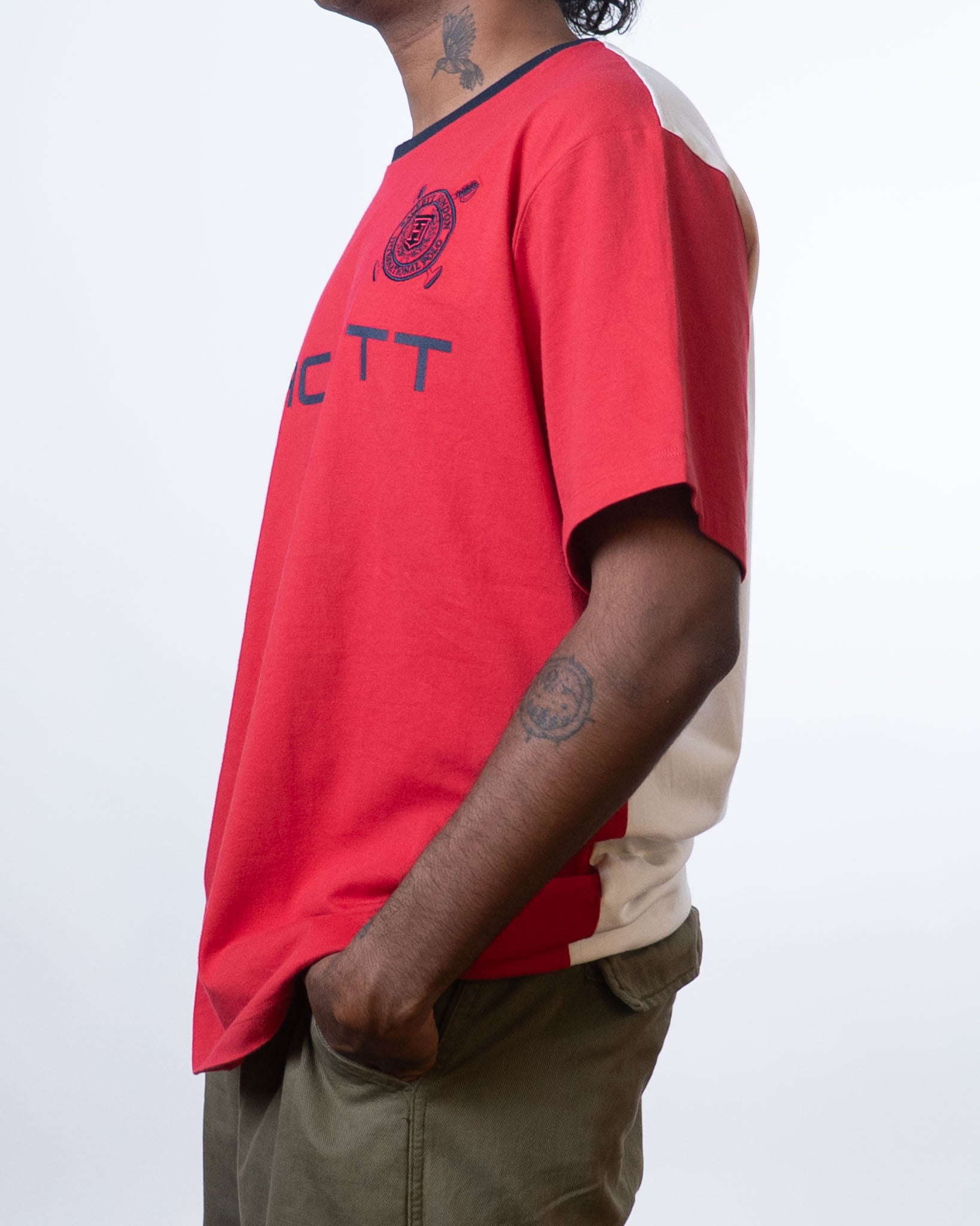 Hackett Red Crewneck Tee
