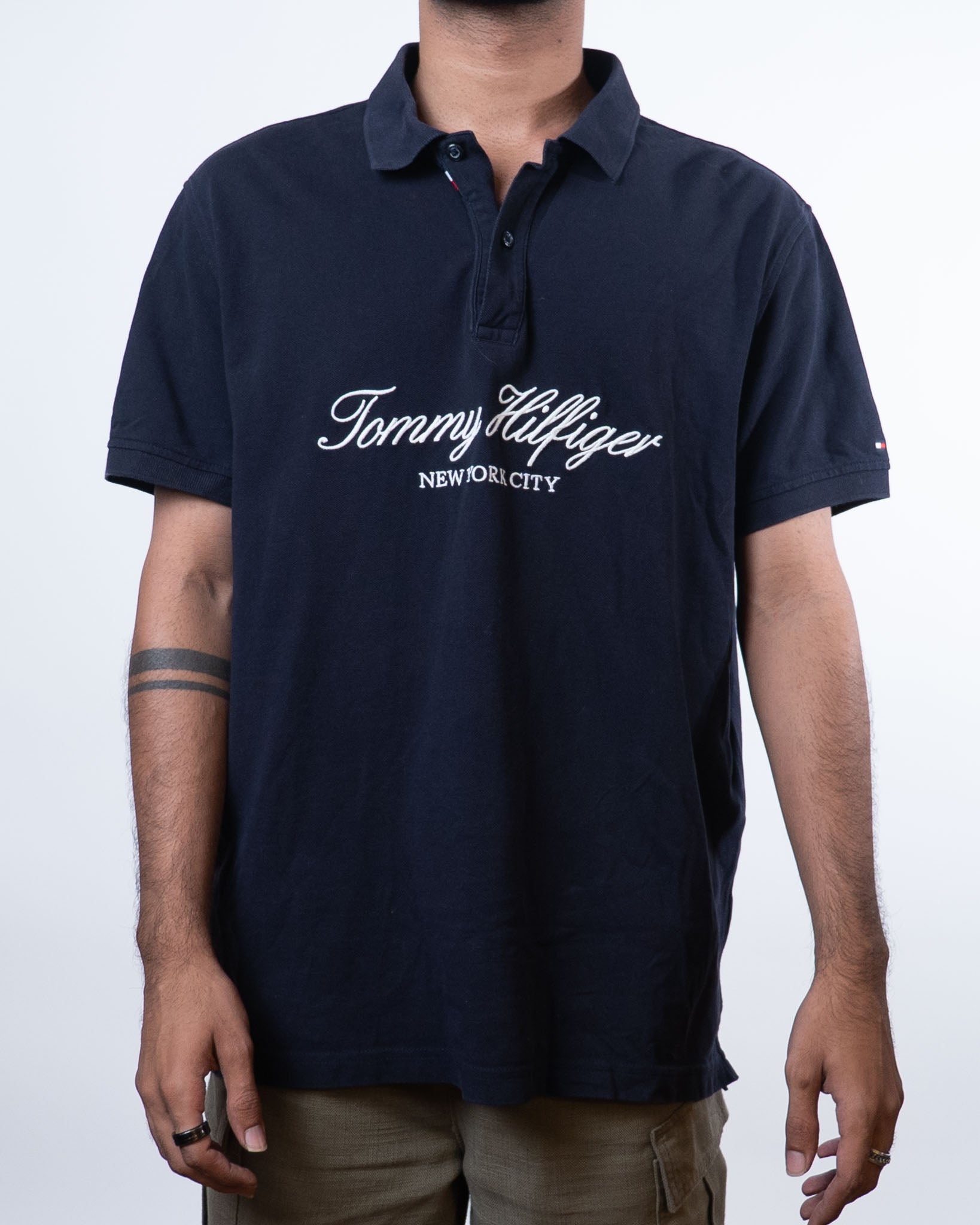 Tommy Hilfiger NYC Navy Blue Polo