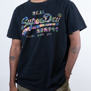 Superdry Multicolor Camo Logo Tee