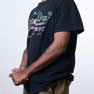 Superdry Multicolor Camo Logo Tee