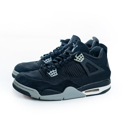 Air Jordan 4 SE Black Canvas