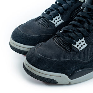 Air Jordan 4 SE Black Canvas