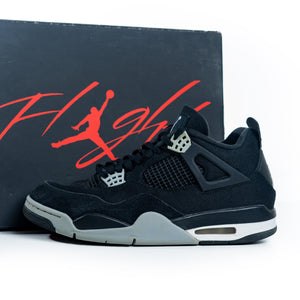 Air Jordan 4 SE Black Canvas