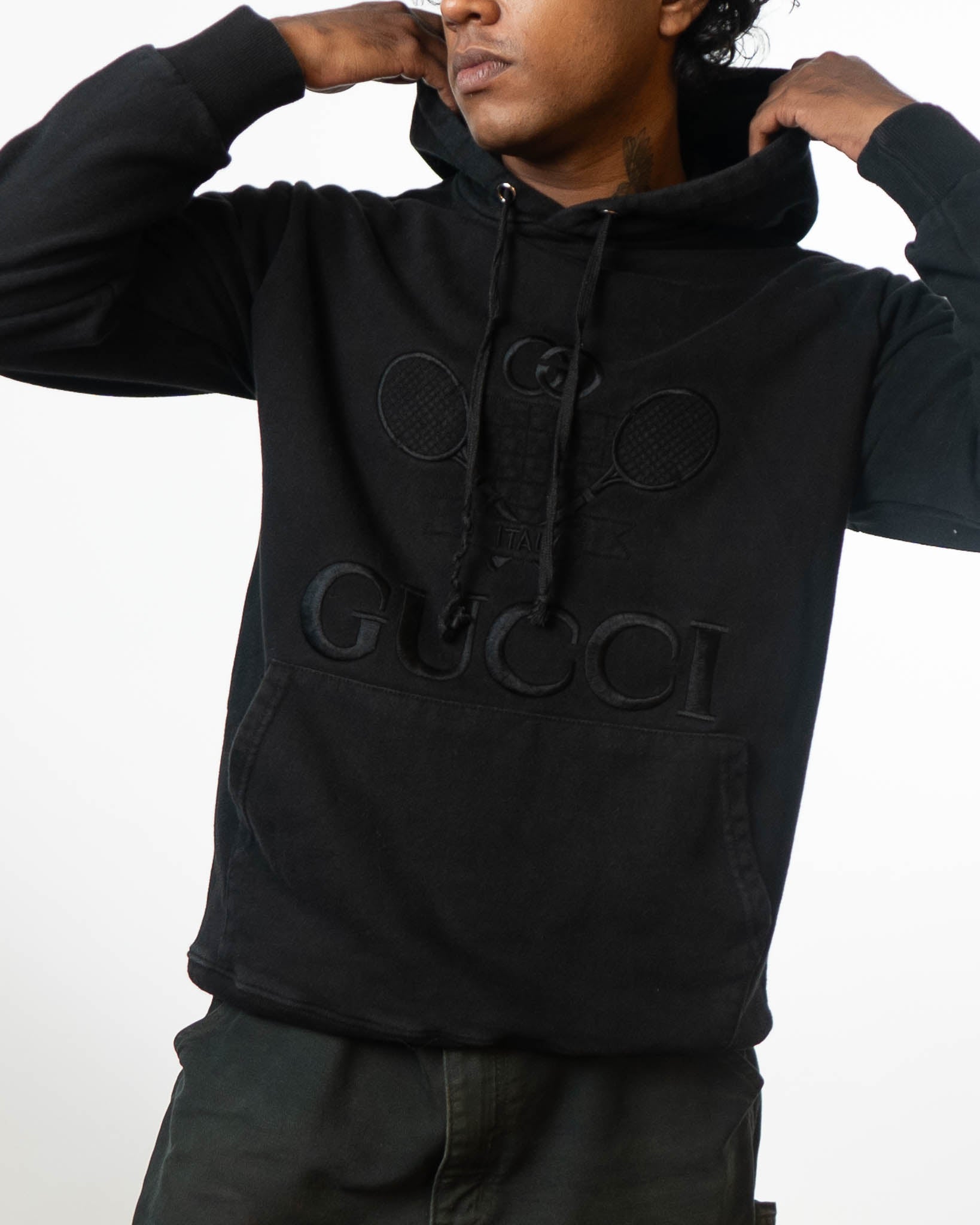 Gucci Tennis Club Black Hoodie