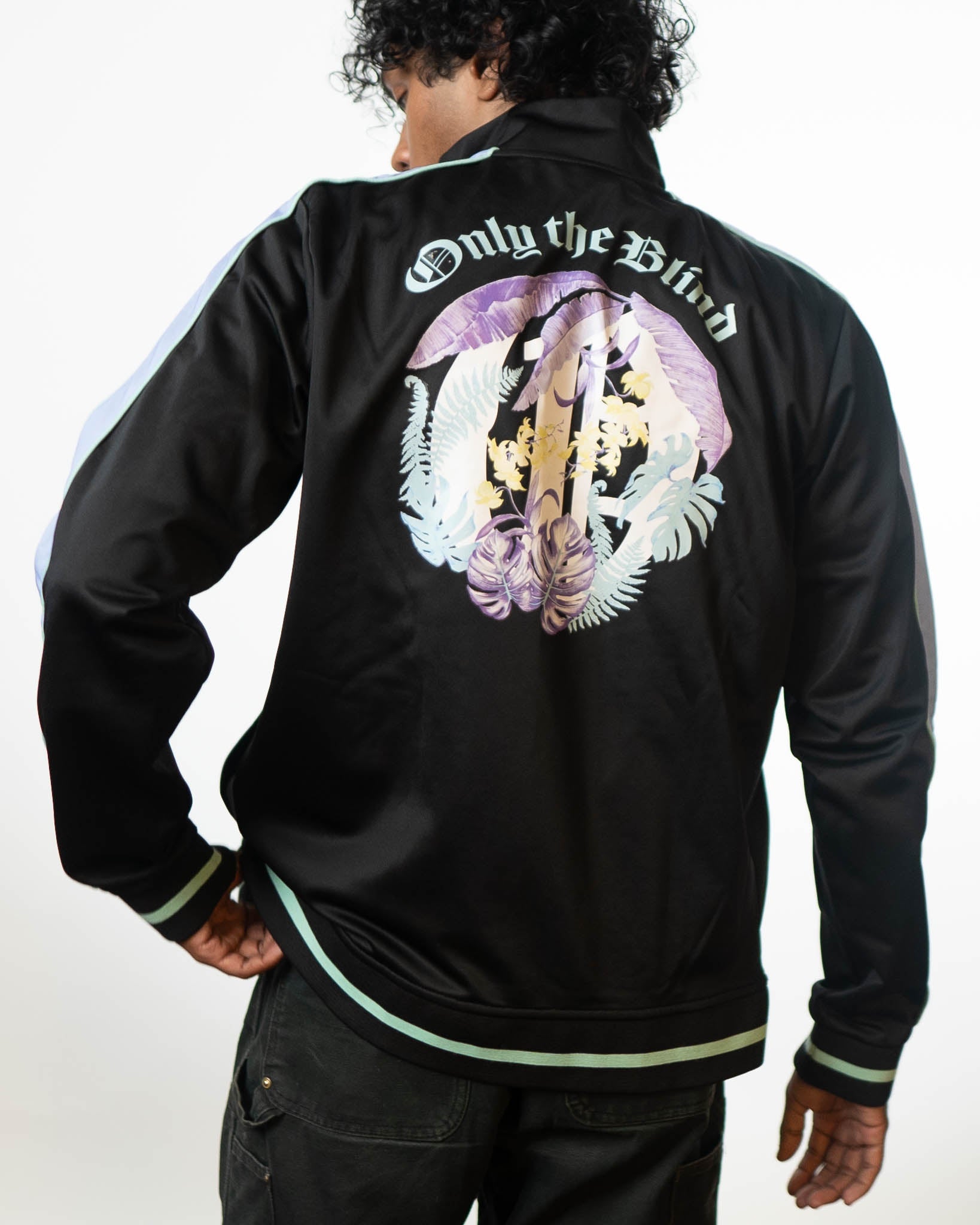 Only the Blind Jacket with Design on the Back