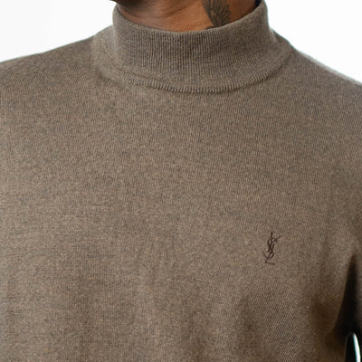 Yves Saint Laurent Vintage Turtleneck Sweater - Brown