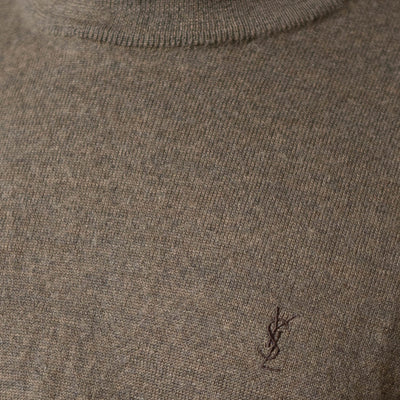 Yves Saint Laurent Vintage Turtleneck Sweater - Brown