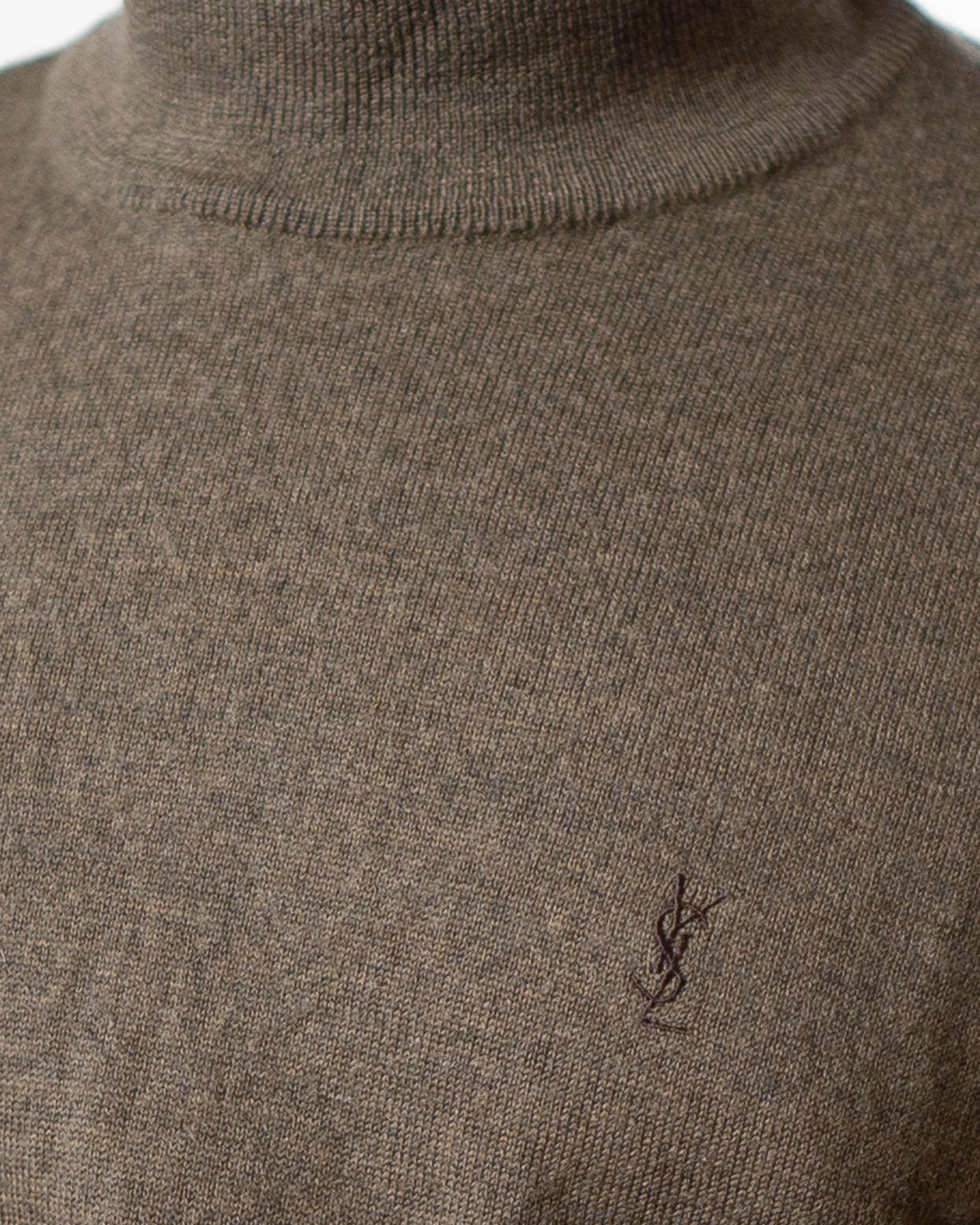 Yves Saint Laurent Vintage Turtleneck Sweater - Brown