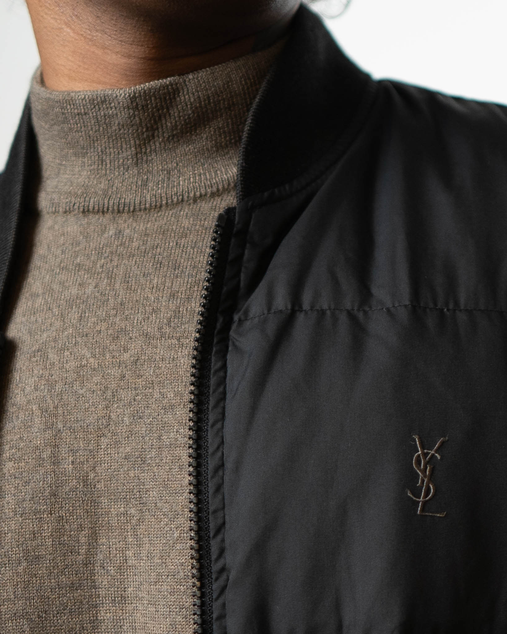 Yves Saint Laurent Vintage Puffer Reversible Vest