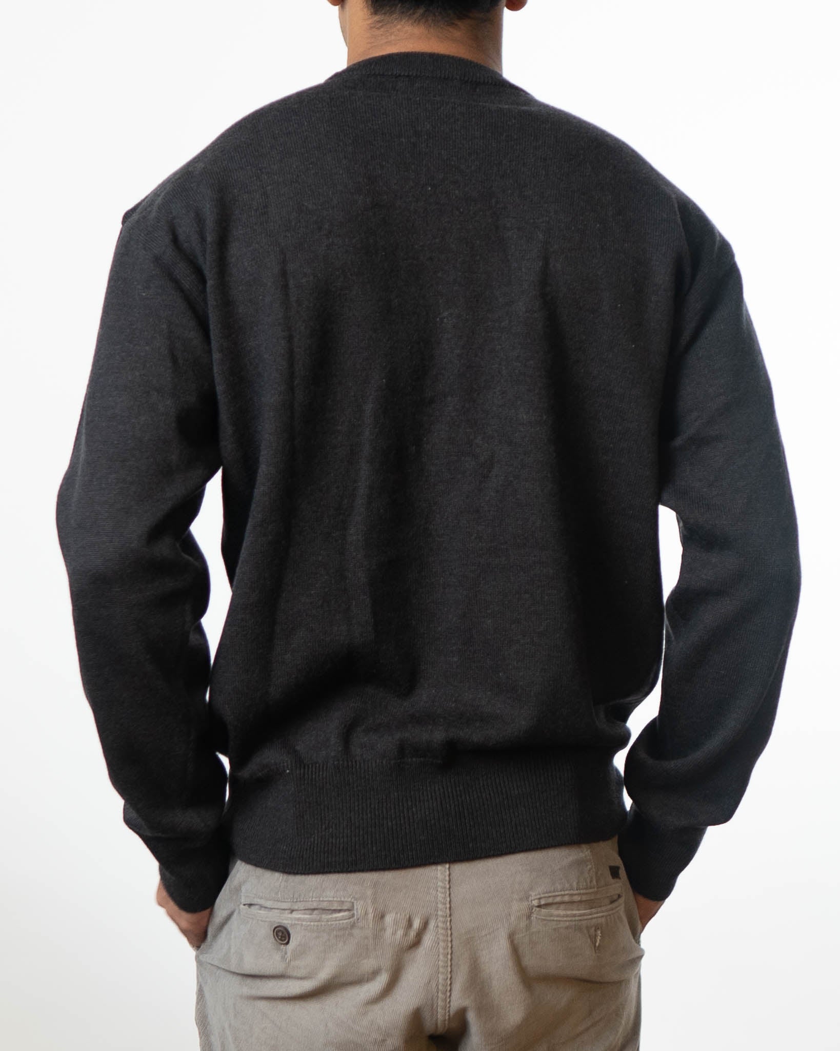 Yves Saint Laurent Vintage Black Grey Sweater