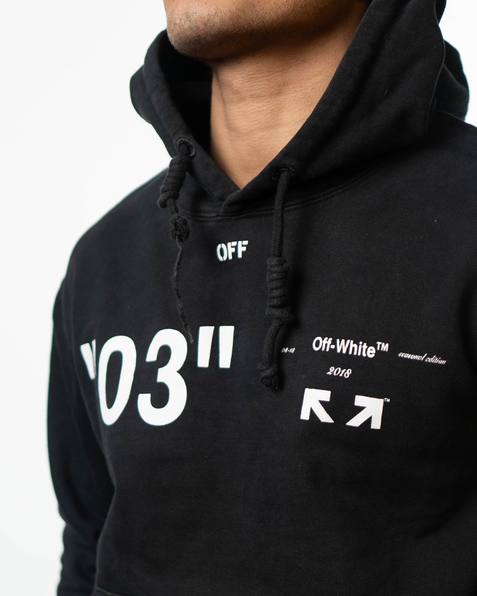 Off-White 03 Hoodie Black