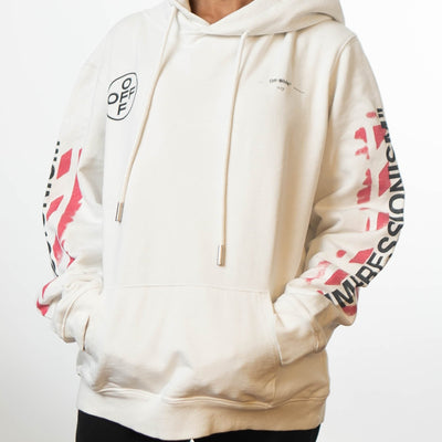 Off-White Arrow Graffiti Hoodie