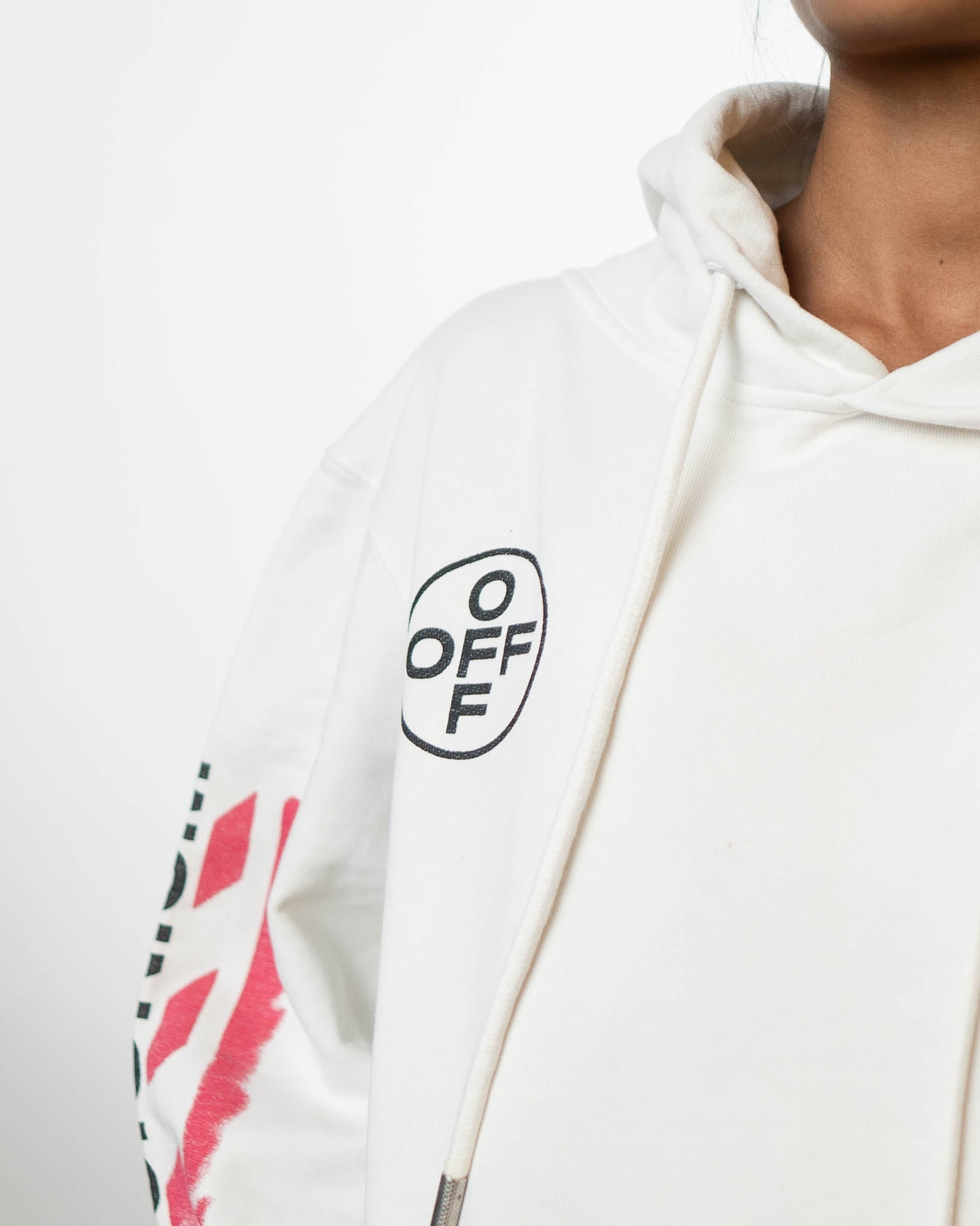 Off-White Arrow Graffiti Hoodie