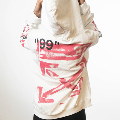 Off-White Arrow Graffiti Hoodie