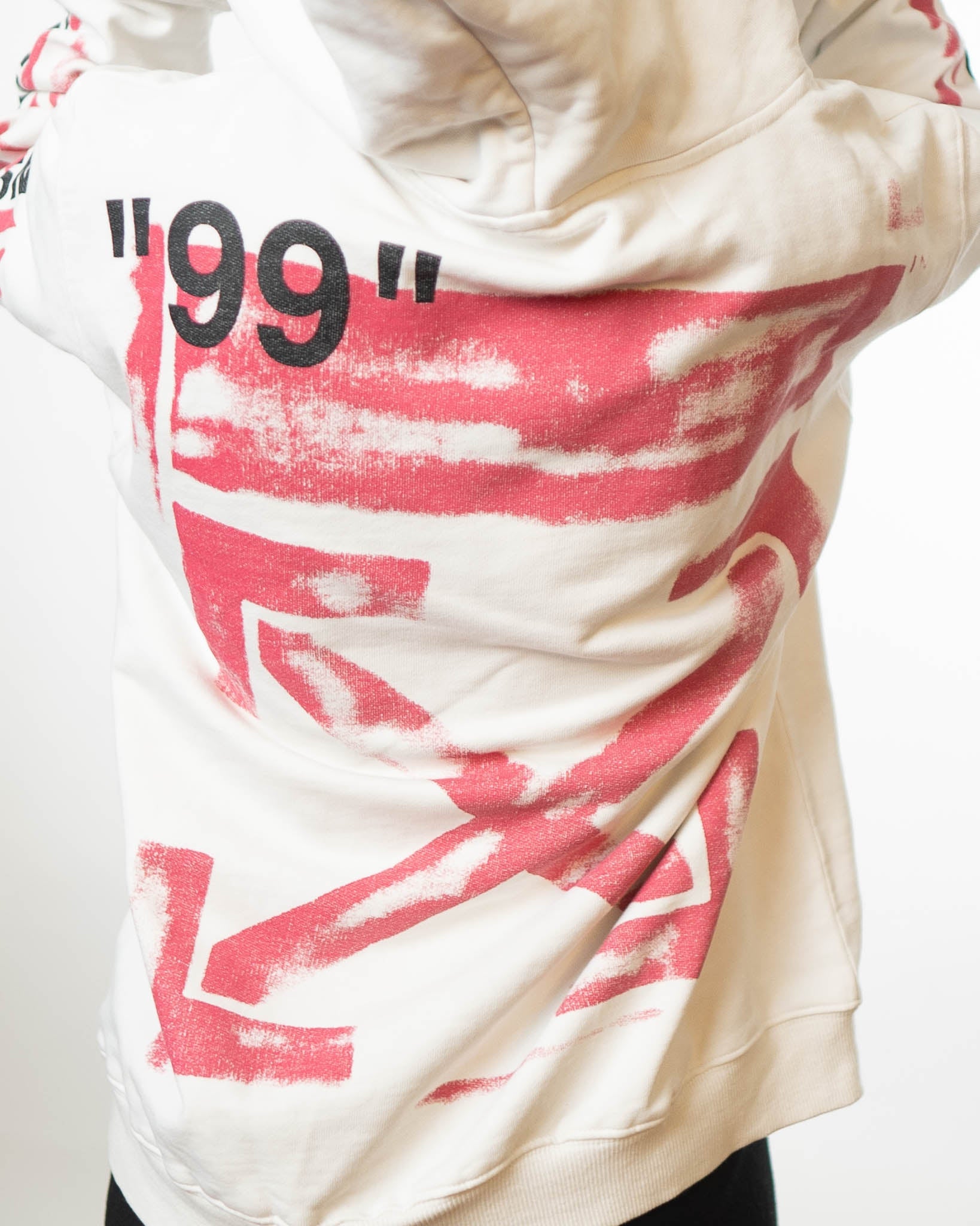 Off-White Arrow Graffiti Hoodie