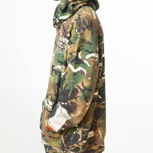 Heron Preston Camouflage Hoodie Sweatshirt