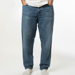 Hugo Boss Logo Blue Jeans