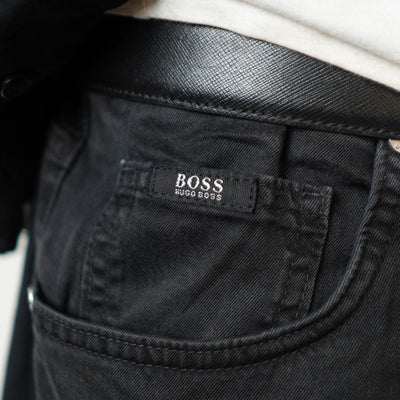 Hugo Boss Regular Fit Jeans - Black