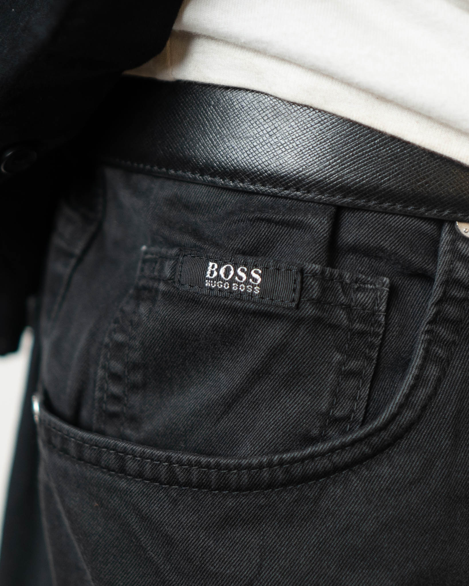 Hugo Boss Regular Fit Jeans - Black