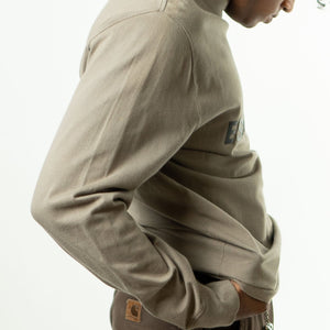 Fear Of God Essentials SS22 Long Sleeve T-Shirt 'Dark Oatmeal'