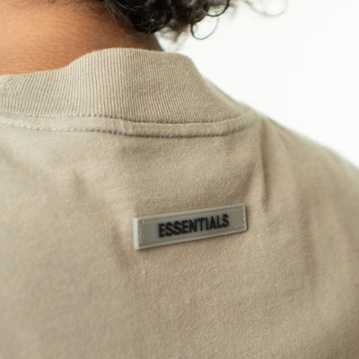 Fear Of God Essentials SS22 Long Sleeve T-Shirt 'Dark Oatmeal'