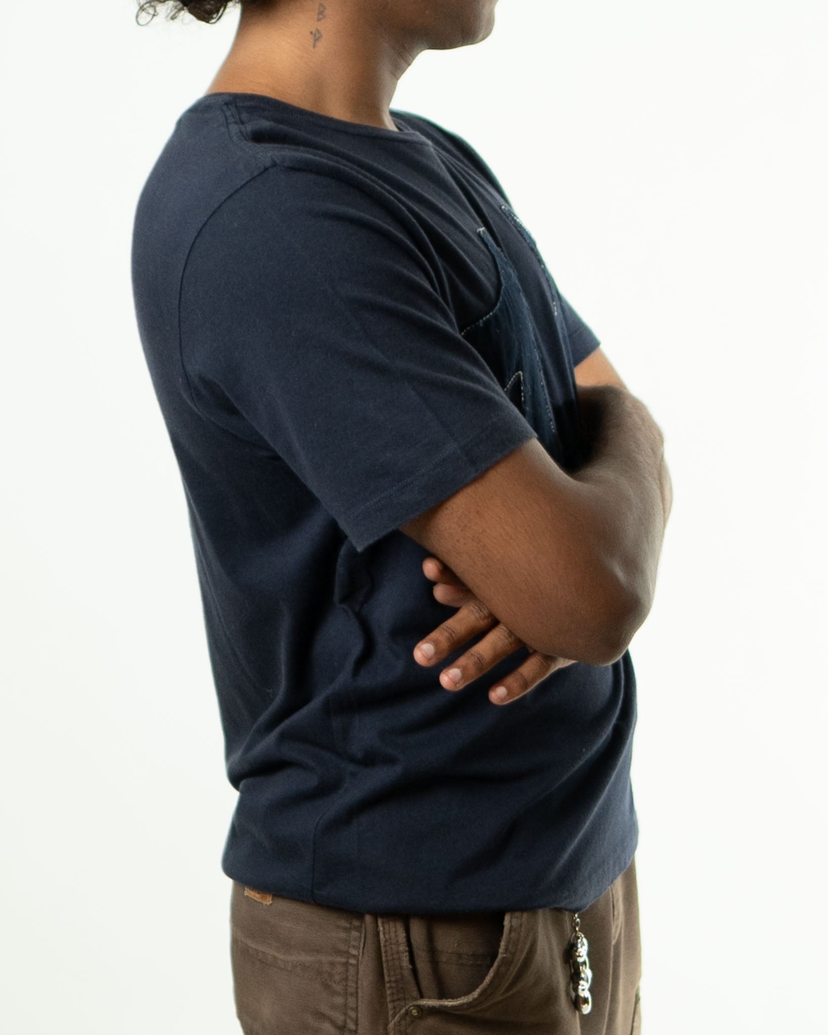 True Religion Men's Logo Regular Fit T-Shirt