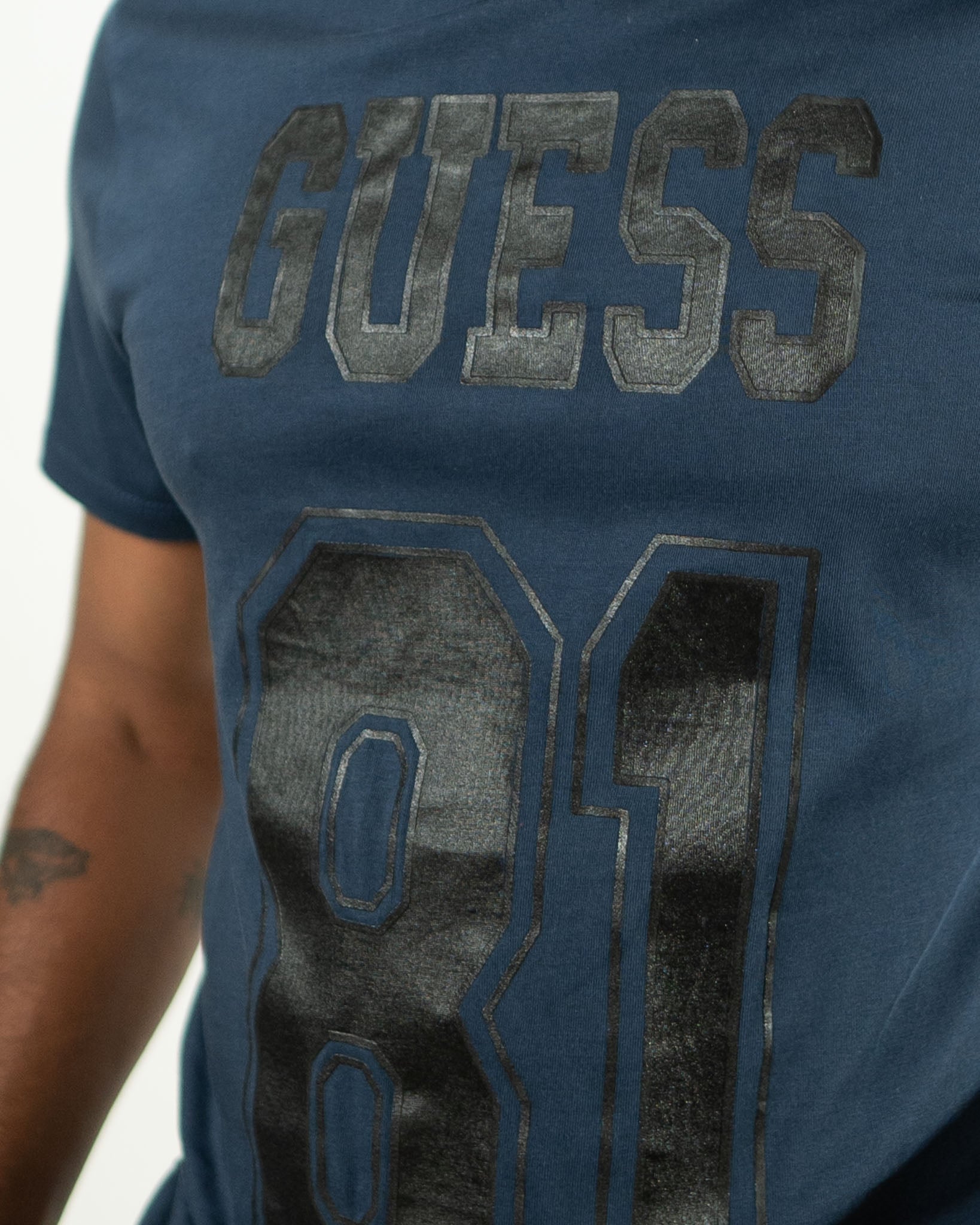 Guess Printed Regular Fit T-Shirt