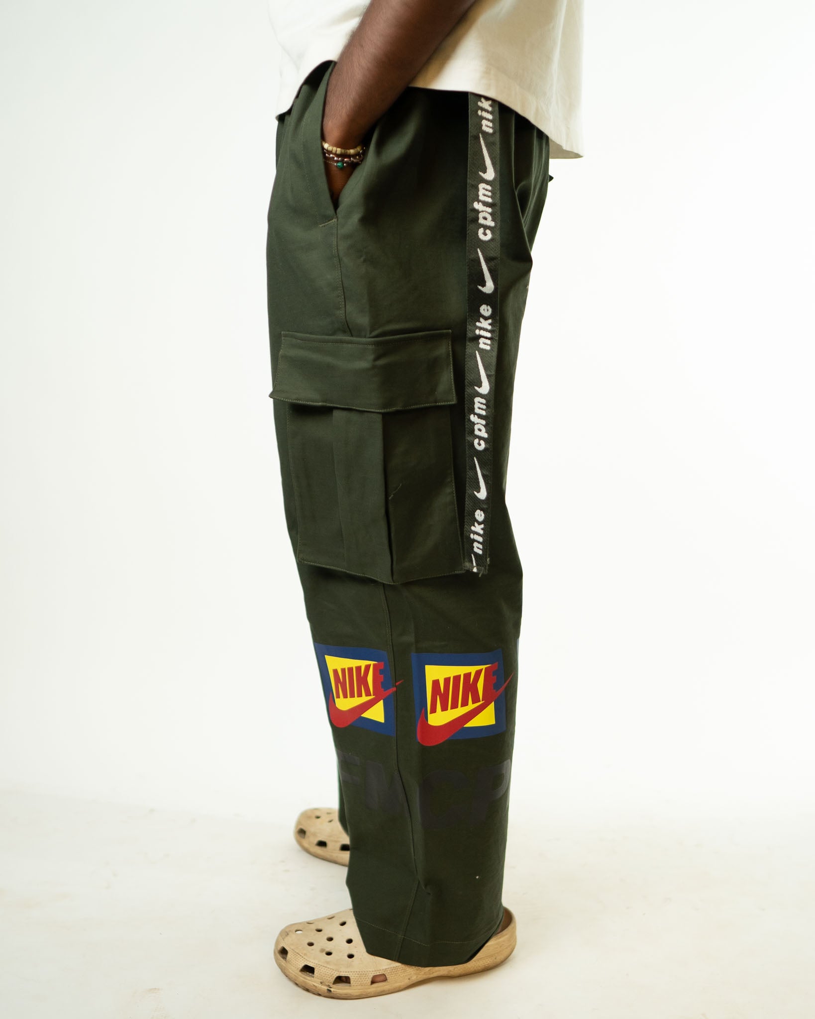 Nike X Cactus Plant Flea Market Track Pants 'Olive'