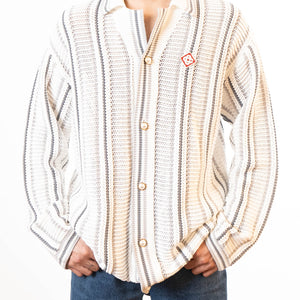 Casablanca Crochet Textured Shirt