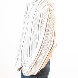 Casablanca Crochet Textured Shirt