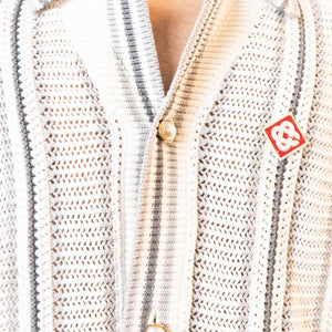 Casablanca Crochet Textured Shirt
