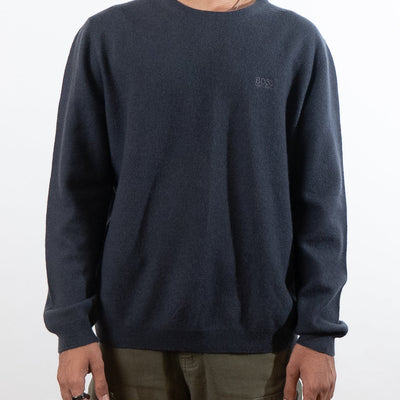 Hugo Boss Regular Fit Sweater - Dark Grey