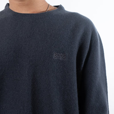 Hugo Boss Regular Fit Sweater - Dark Grey