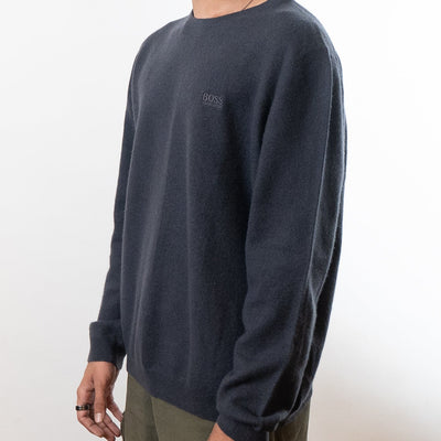 Hugo Boss Regular Fit Sweater - Dark Grey