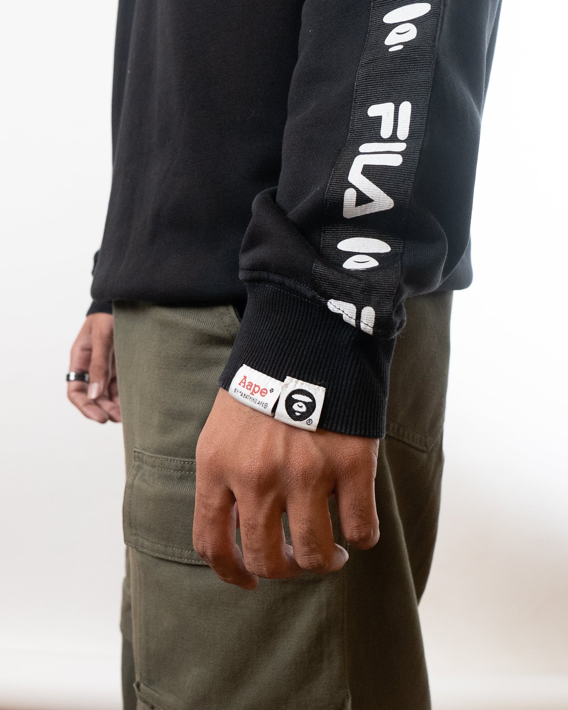 Aape By A Bathing Ape x Fila Sweatshirt
