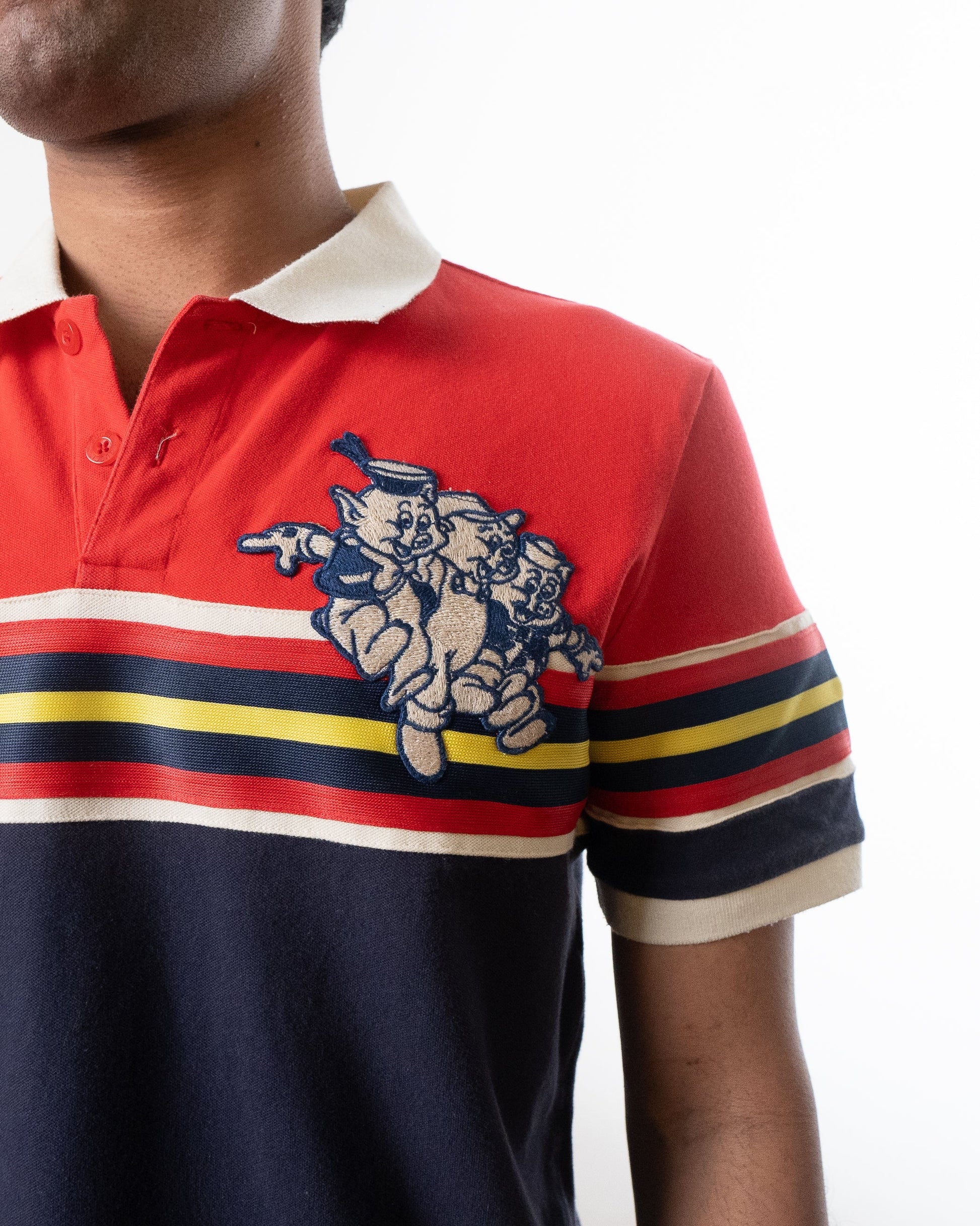 Gucci Three Little Pigs Polo T-Shirt