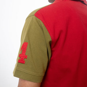 Hackett Regular Fit Army Team Polo T-Shirt