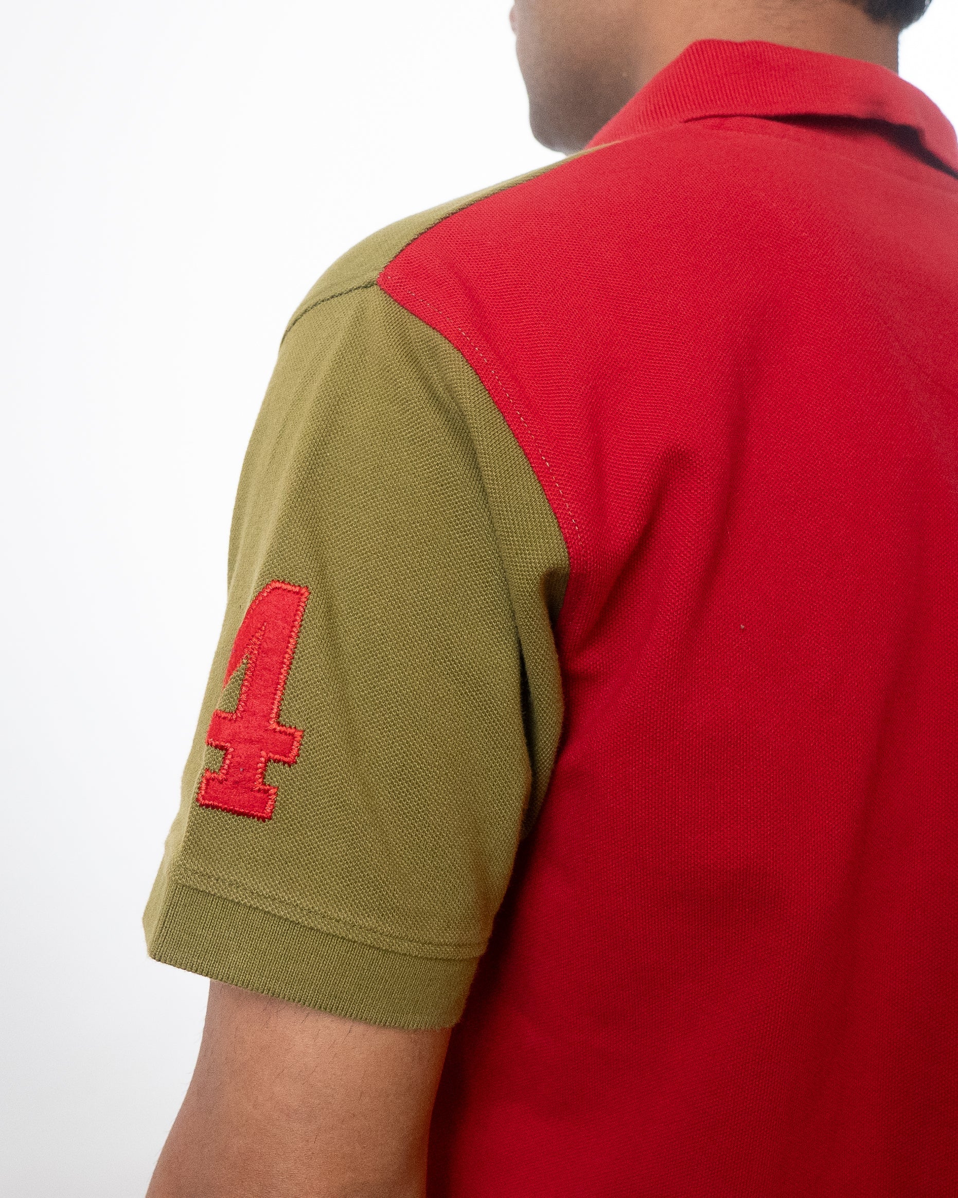 Hackett Regular Fit Army Team Polo T-Shirt