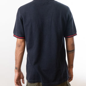 Gucci Bee & Stars Embroidered Polo T-Shirt