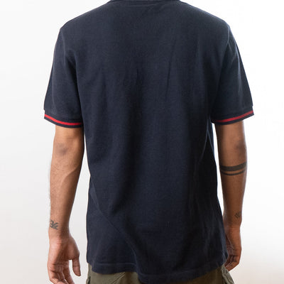 Gucci Bee & Stars Embroidered Polo T-Shirt