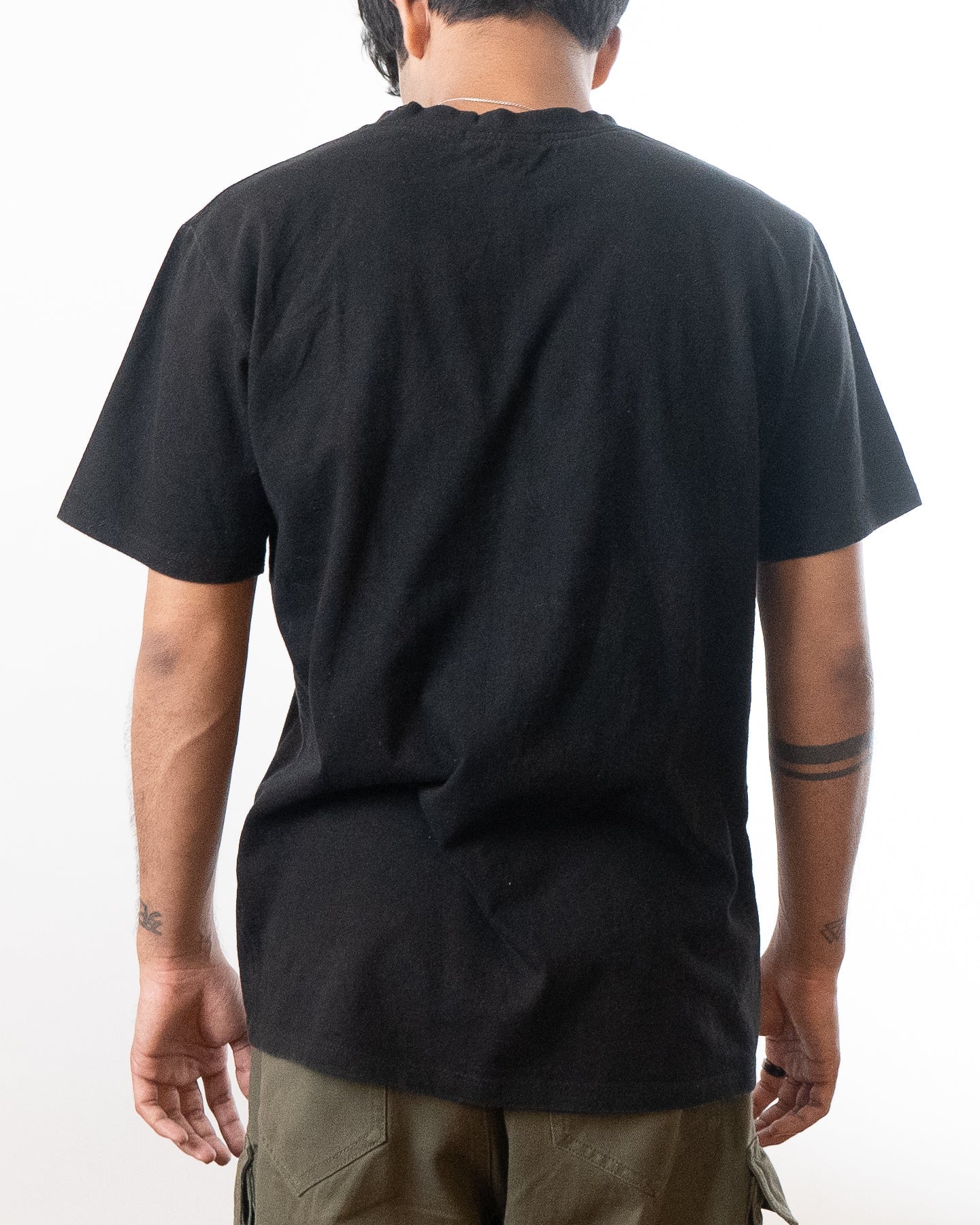 Balenciaga Rainbow Embroidered Logo T-Shirt