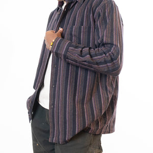 DAKS Striped Shirt