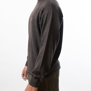 Yves Saint Laurent Turtleneck Sweater - Brown