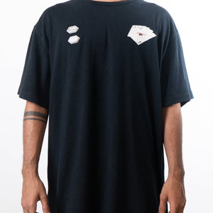 Off-White Hand Card Over T-Shirt