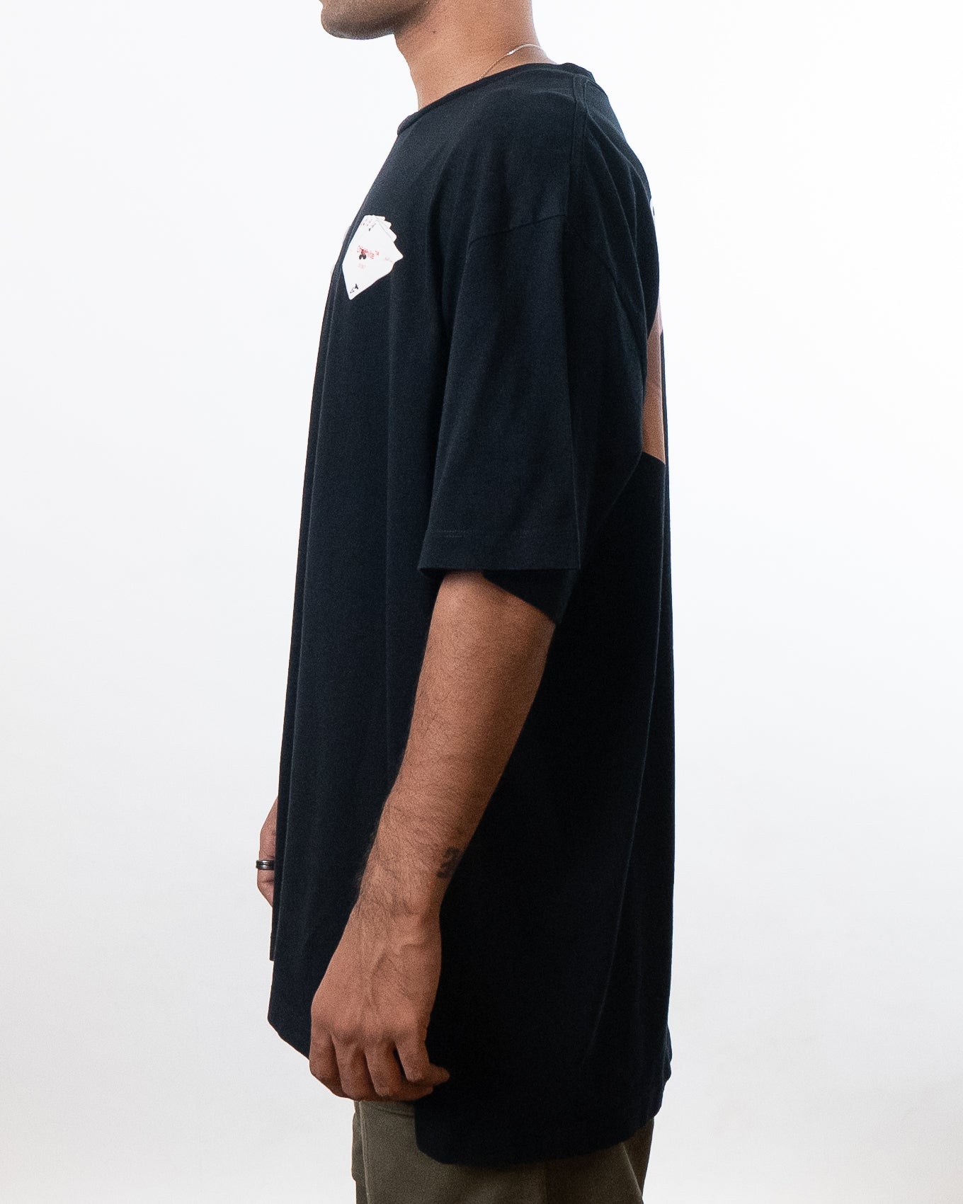 Off-White Hand Card Over T-Shirt