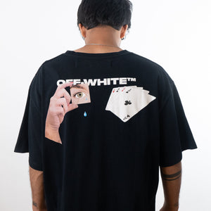 Off-White Hand Card Over T-Shirt