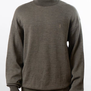 Yves Saint Laurent Turtle Neck Striped Sweater